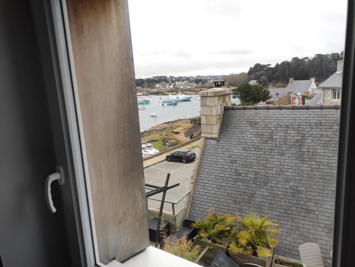 Hotel Des Rochers Perros-Guirec Exterior foto