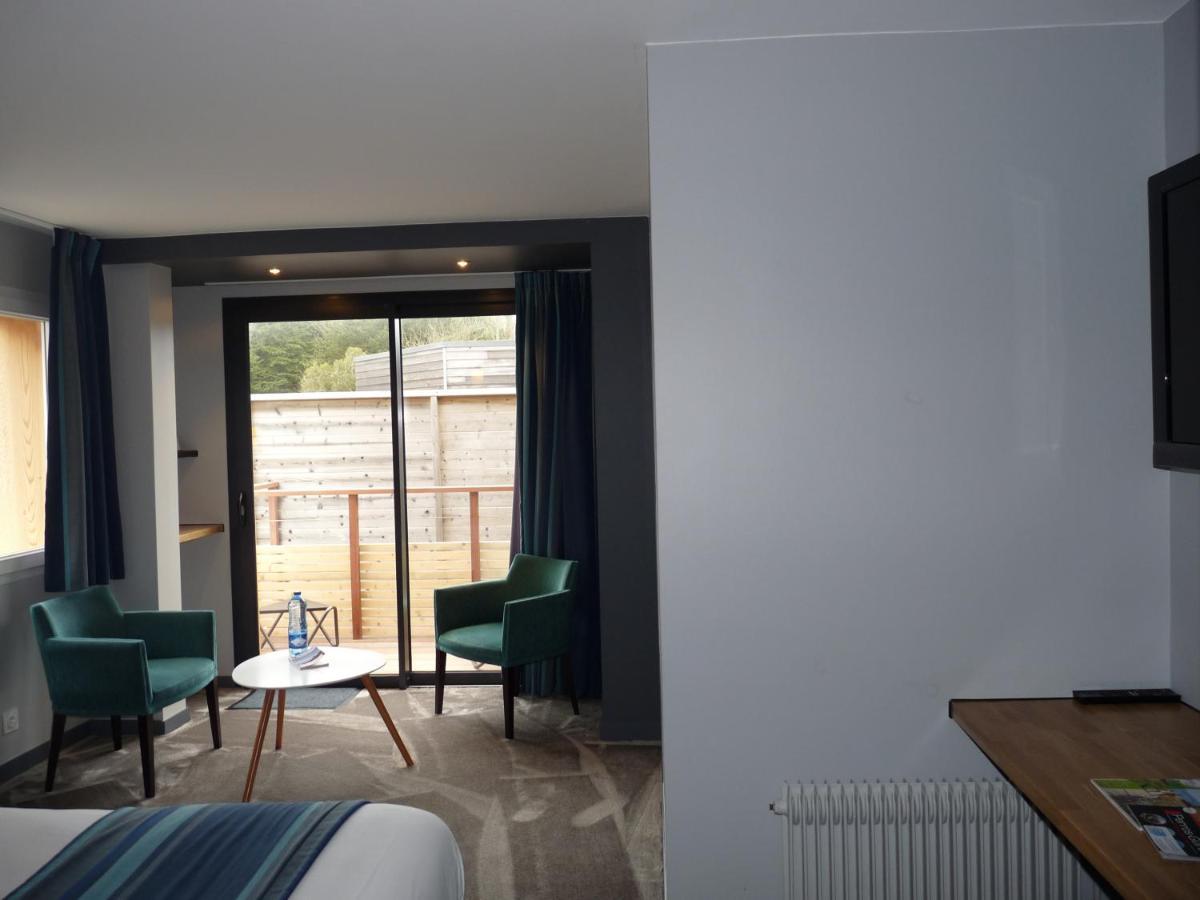 Hotel Des Rochers Perros-Guirec Exterior foto