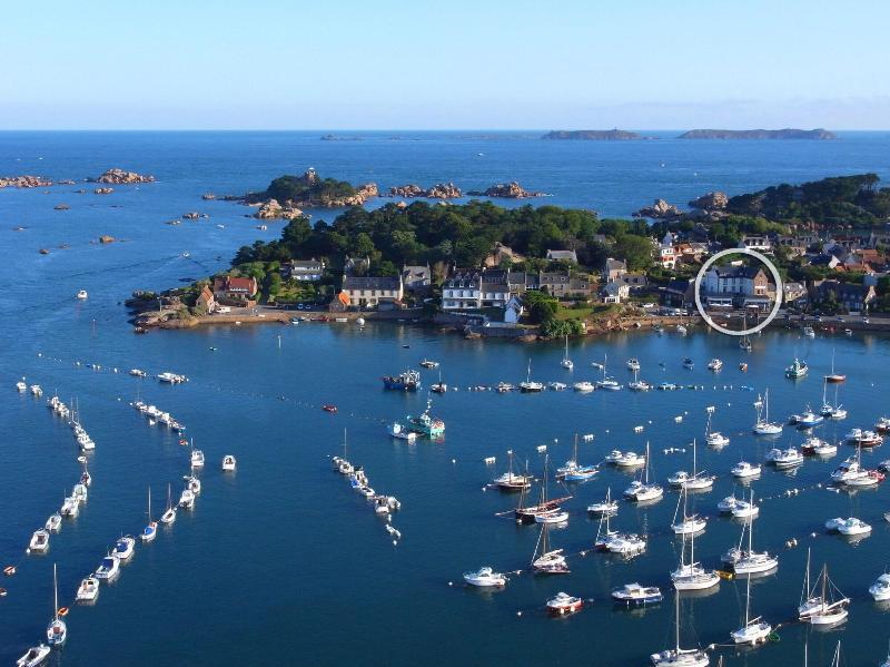 Hotel Des Rochers Perros-Guirec Exterior foto