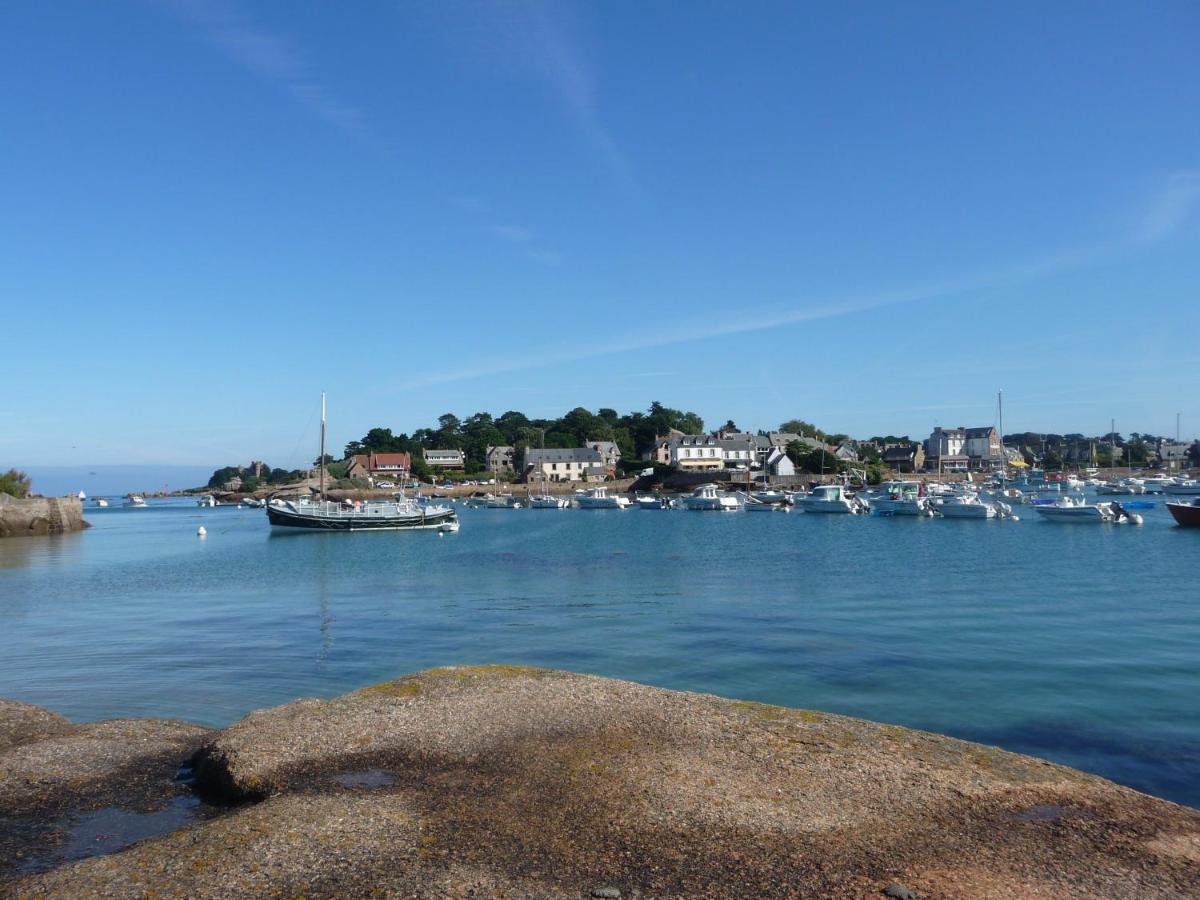 Hotel Des Rochers Perros-Guirec Exterior foto